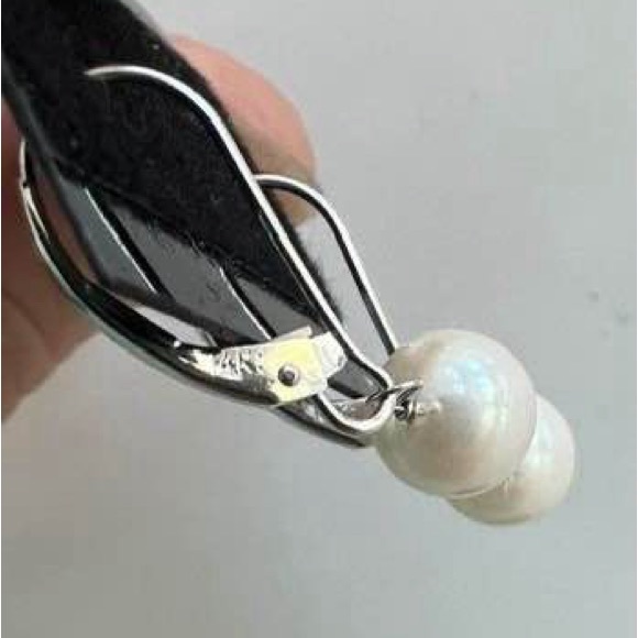 Akoya pearl earrings - Picture 5 of 7